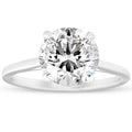 14k White Gold Diamond Solitaire Engagement Ring Z455471