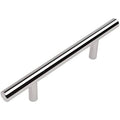 Polished Chrome Solid Steel 3/8 inch Cabinet Hardware Bar Pull Q243858
