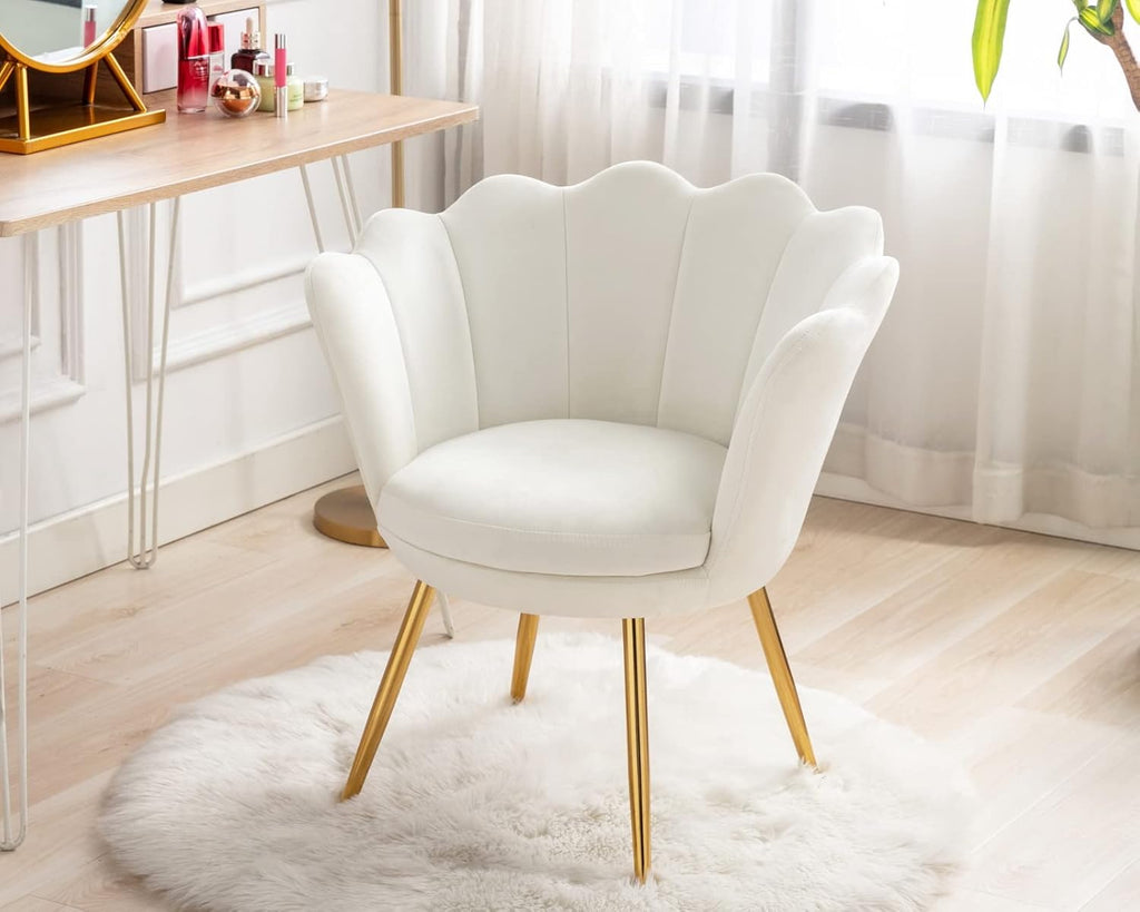 Pink Velvet Adjustable Desk Chair with Wheels Y59394