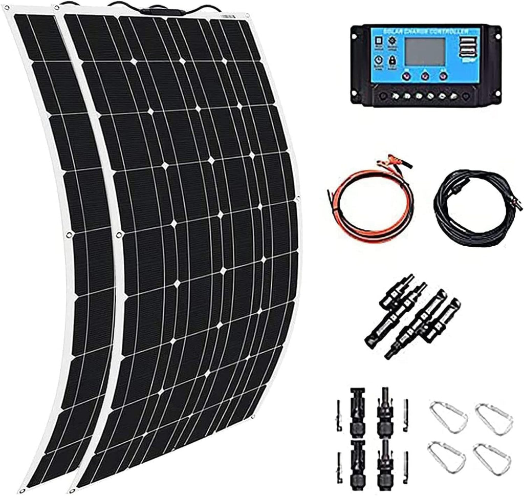 400 Watt Flexible Monocrystalline Solar Panel Kit V671