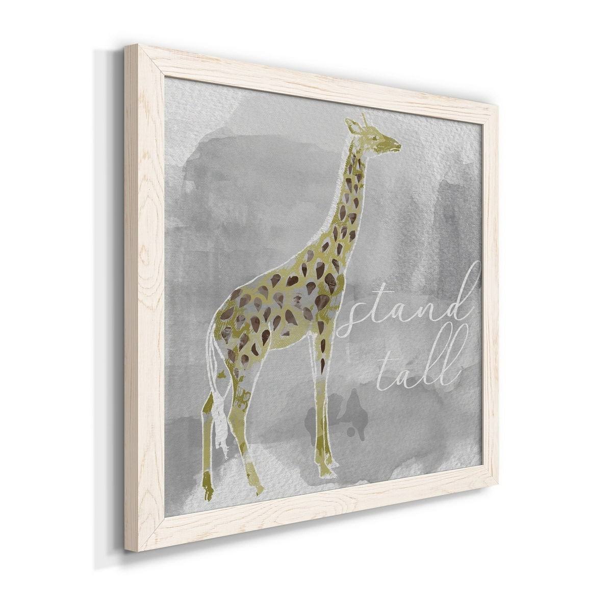 Grey Framed Canvas Y572