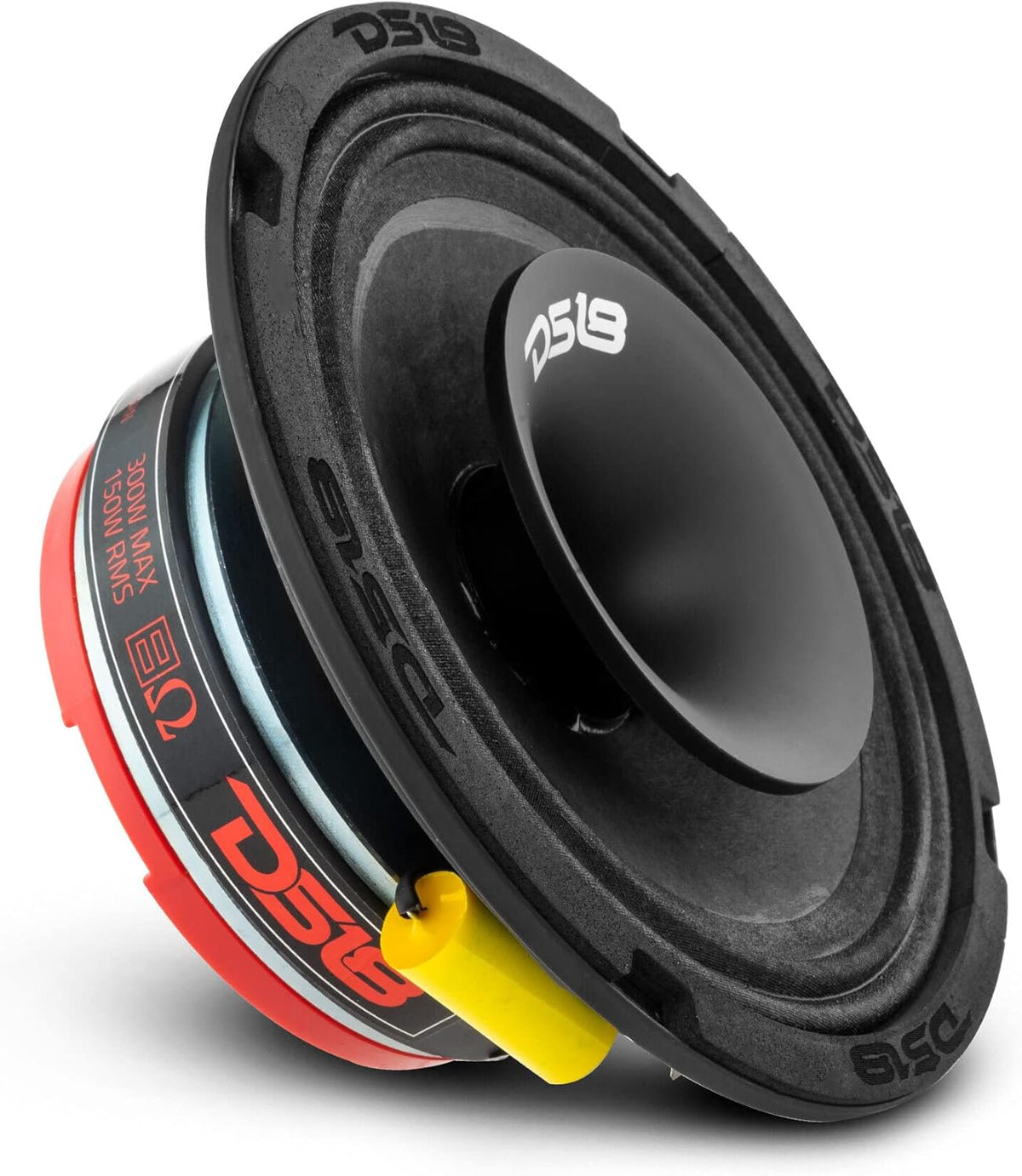 6.5" Shallow Hybrid Mid-Range Car Audio Loudspeaker 300W Max 150W RMS 4 Ohms Pack of 2 Y15968