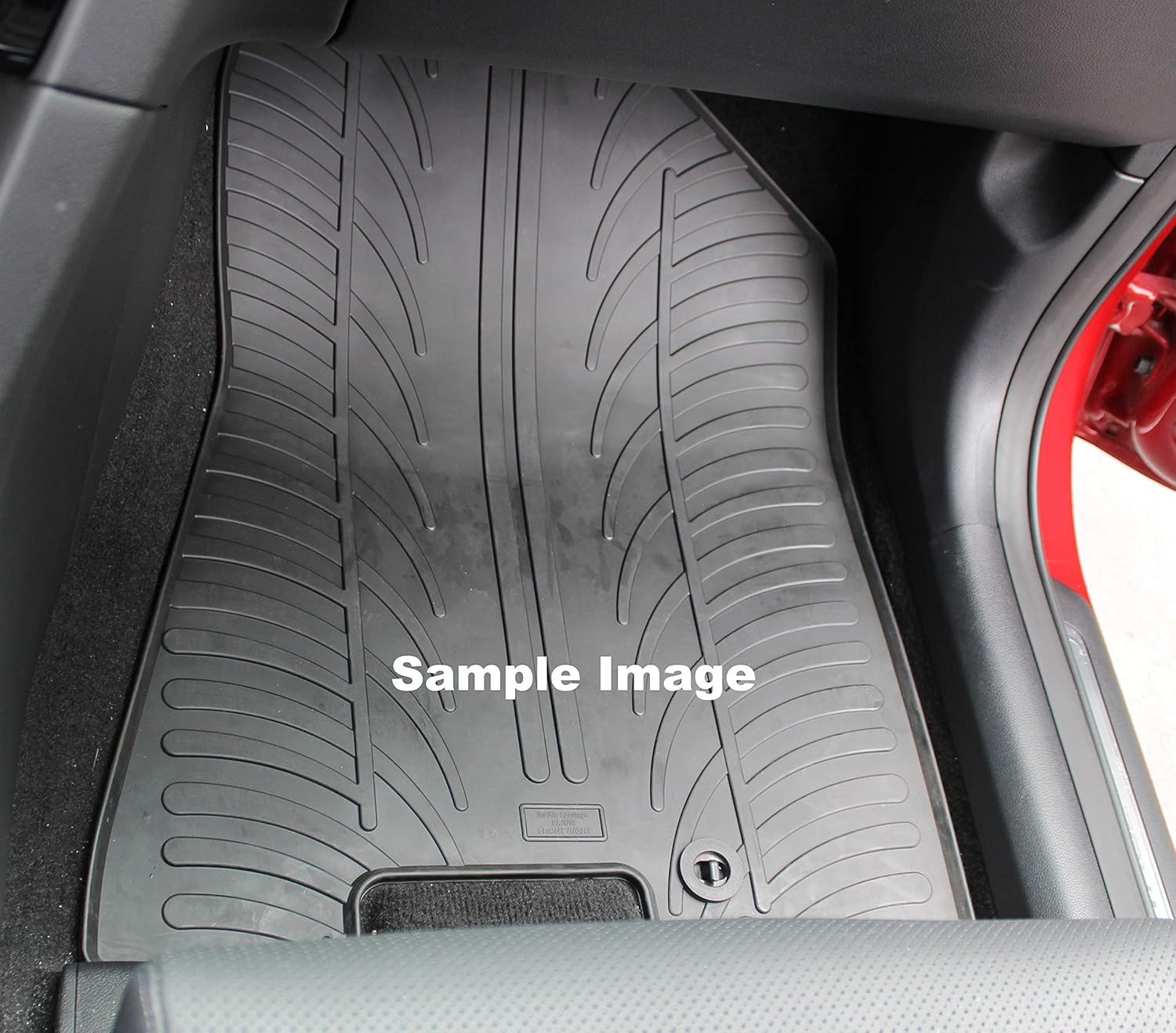 Custom Fit All-Weather Rubber Floor Mats for Ford Escape M40923