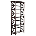 5 Tier Bookcase Espresso Q9293