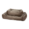 Latte Memory Foam Orthopaedic Box Bed (XL) L370