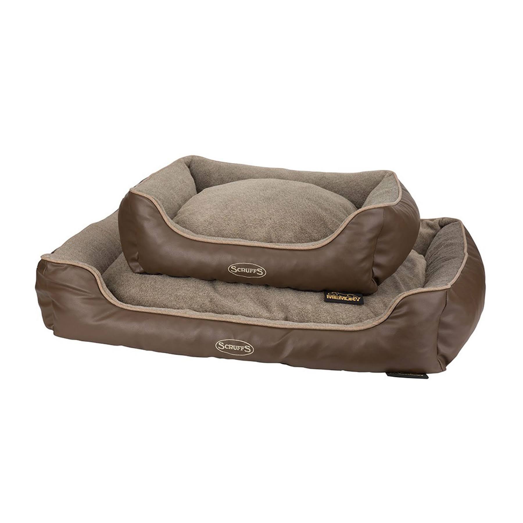Latte Memory Foam Orthopaedic Box Bed (XL) L370