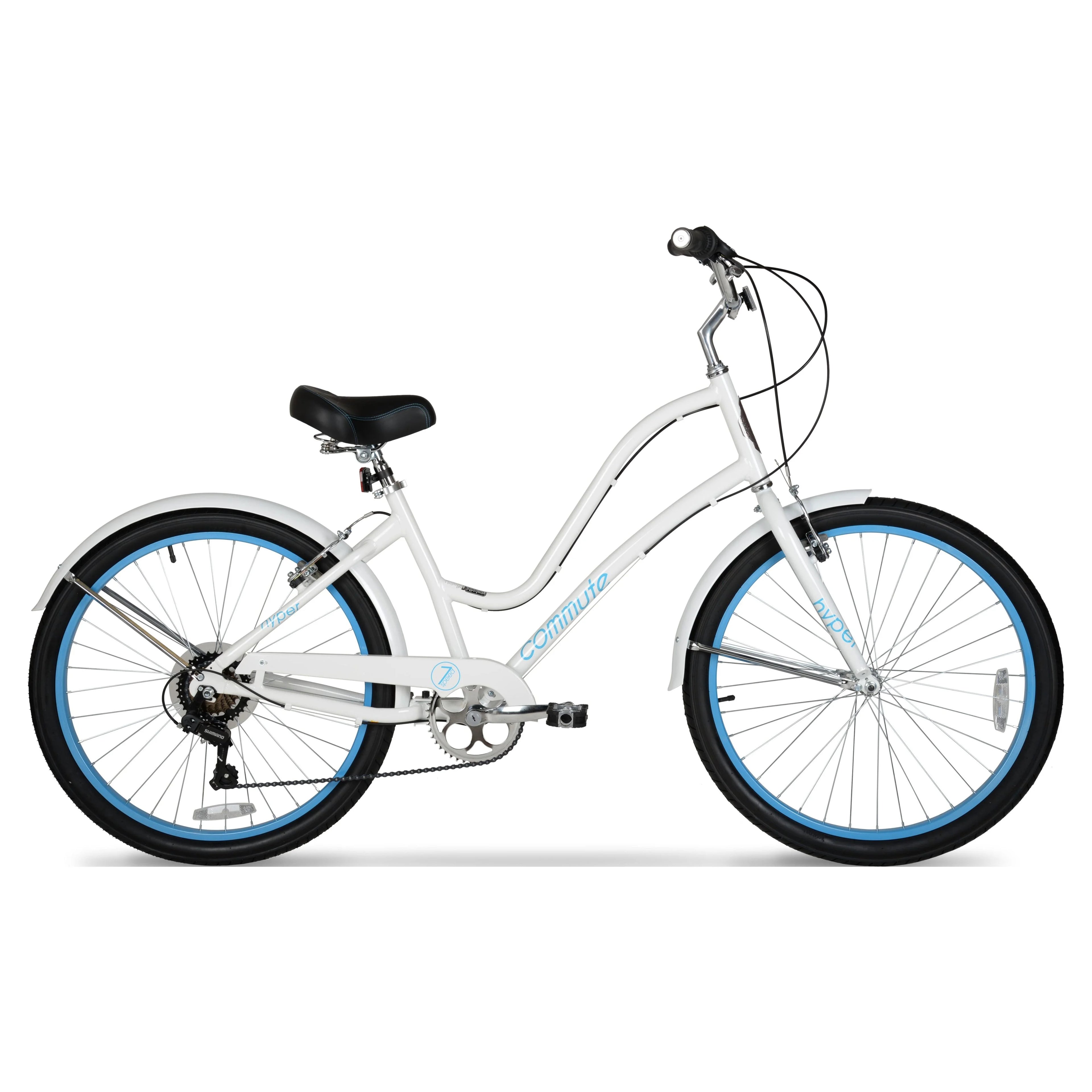White 26" Commuter Bike Z312