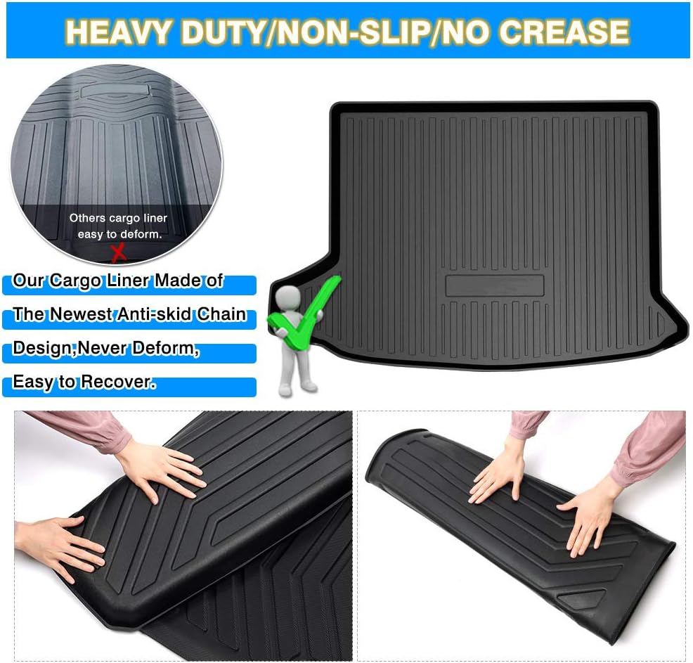 Custom Fit Cargo Liner Trunk Mat for Cadillac XT4 O9877