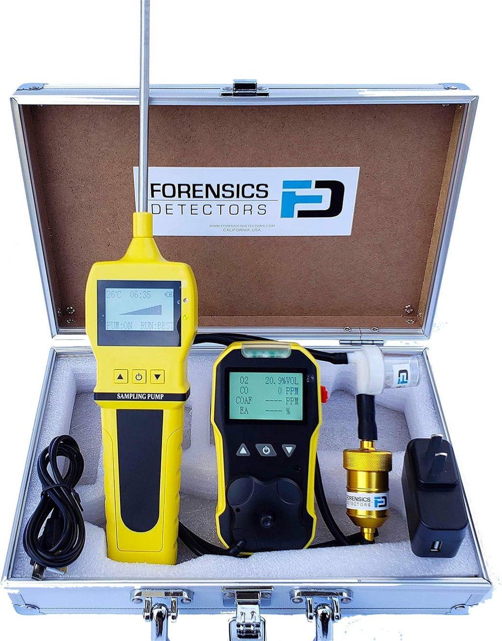 Combustion Analyzer with CO and O2 Sensor Y696