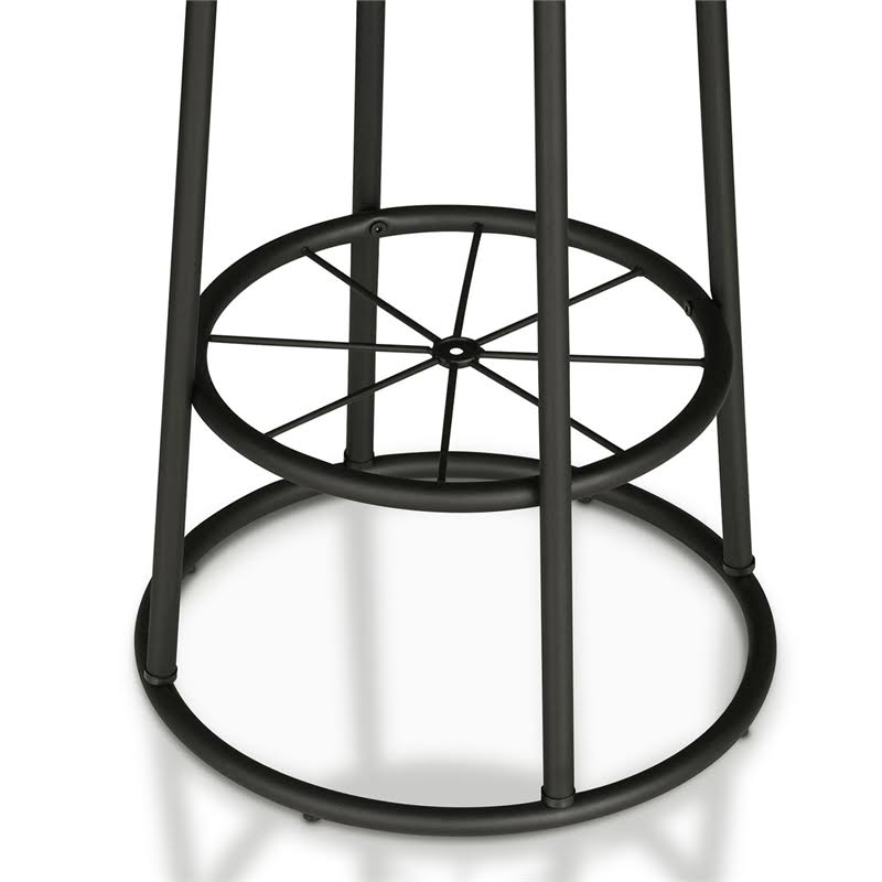 Metal Frame Bar Stool in Coaster White (Set of 2) M6281