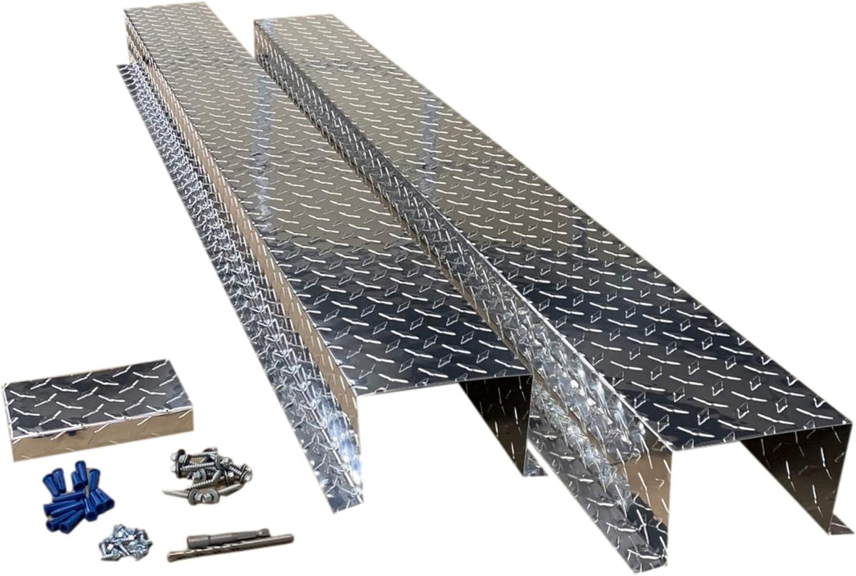 Metal Line Set Cover Kit for Mini Split and Central Air Conditioner & Heat Pump (6x4, Galvanized) H6780