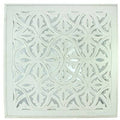 White MDF Panel Wall Decor T384922