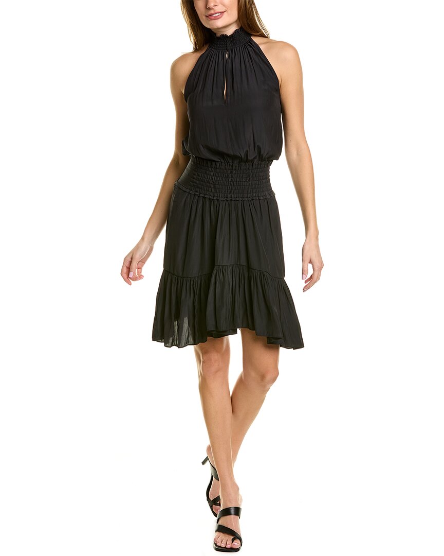 Black A-Line Dress E6987