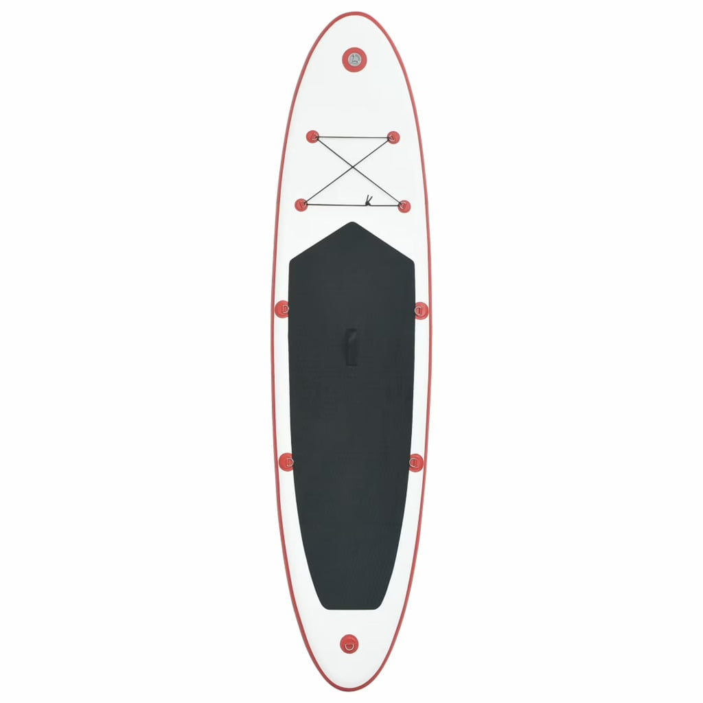 Red And White Inflatable Paddle Set With Pump T101