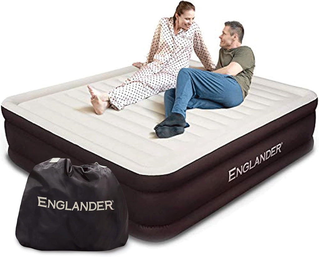 Queen Size Air Mattress with Built in Pump B908