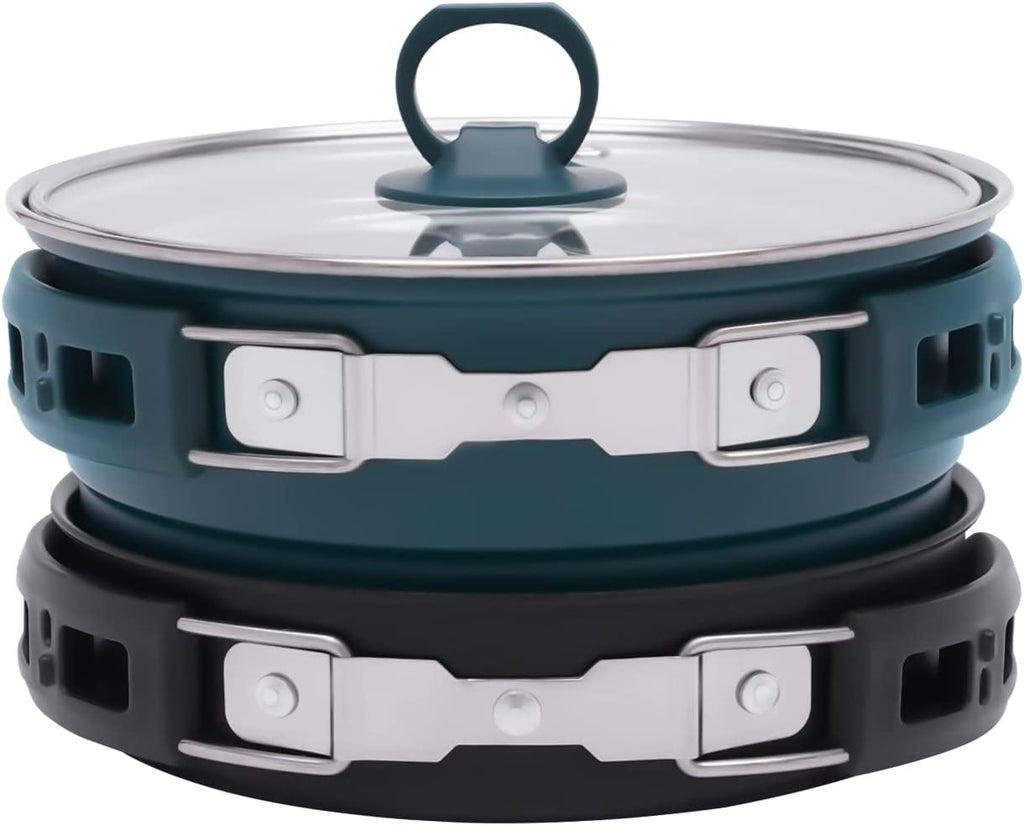 Portable Electric Non-stick Hot Pot with Foldable Handles R544