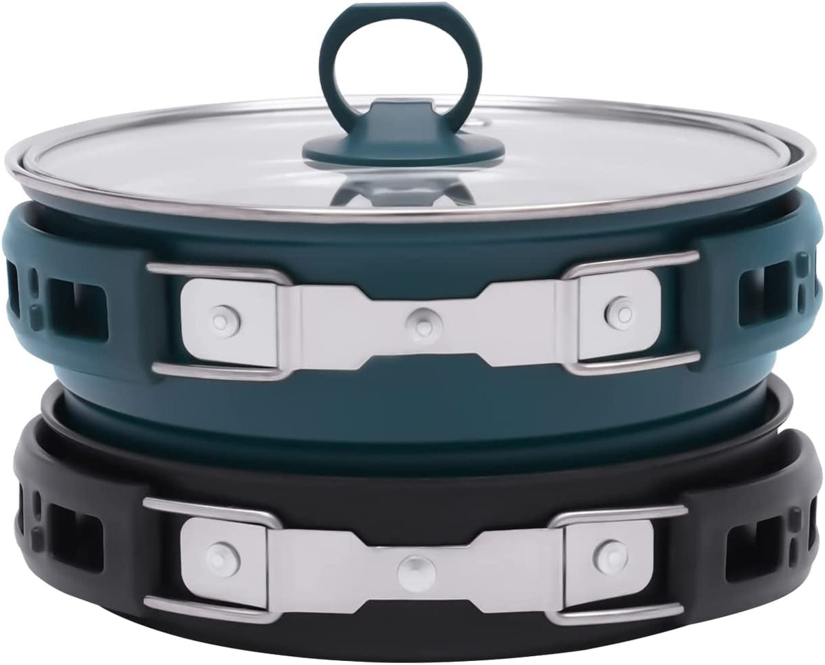Portable Electric Non-stick Hot Pot with Foldable Handles R544