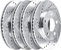 HartBrakes Full Kit Brake Rotors Y19228