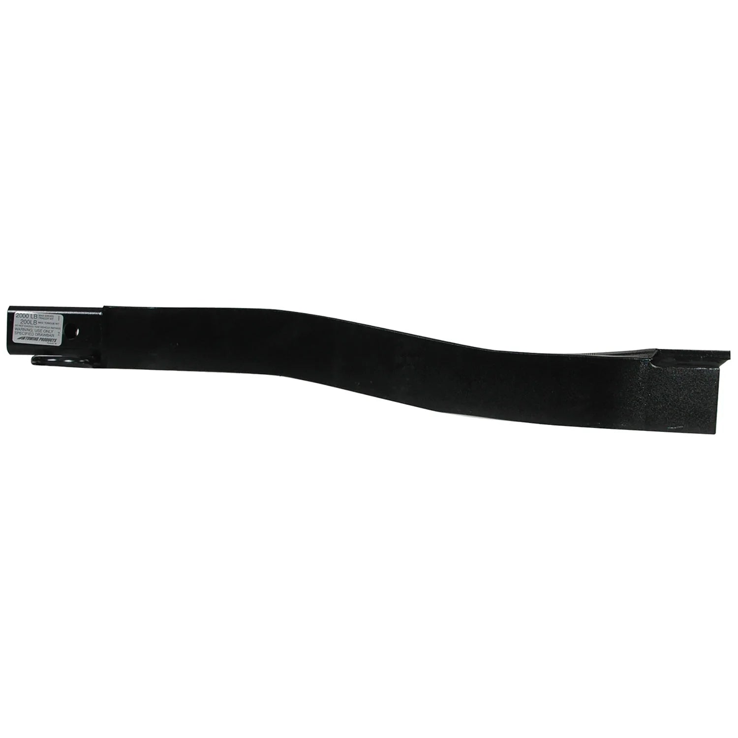 Class 1 Trailer Hitch, 1-1/4 Inch Square Receiver, Black L71024
