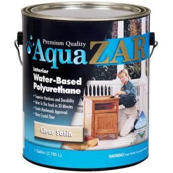 Clear Satin Water-Based Polyurethane Stain X430