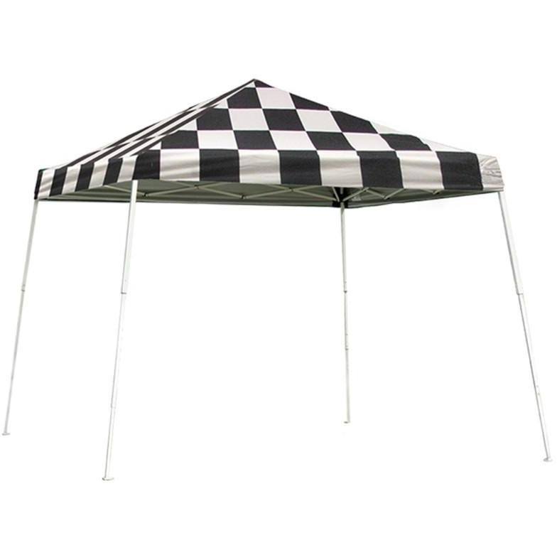 Purple 12 ft. W x 12 ft. D Slant Leg Pop-Up Canopy G834958