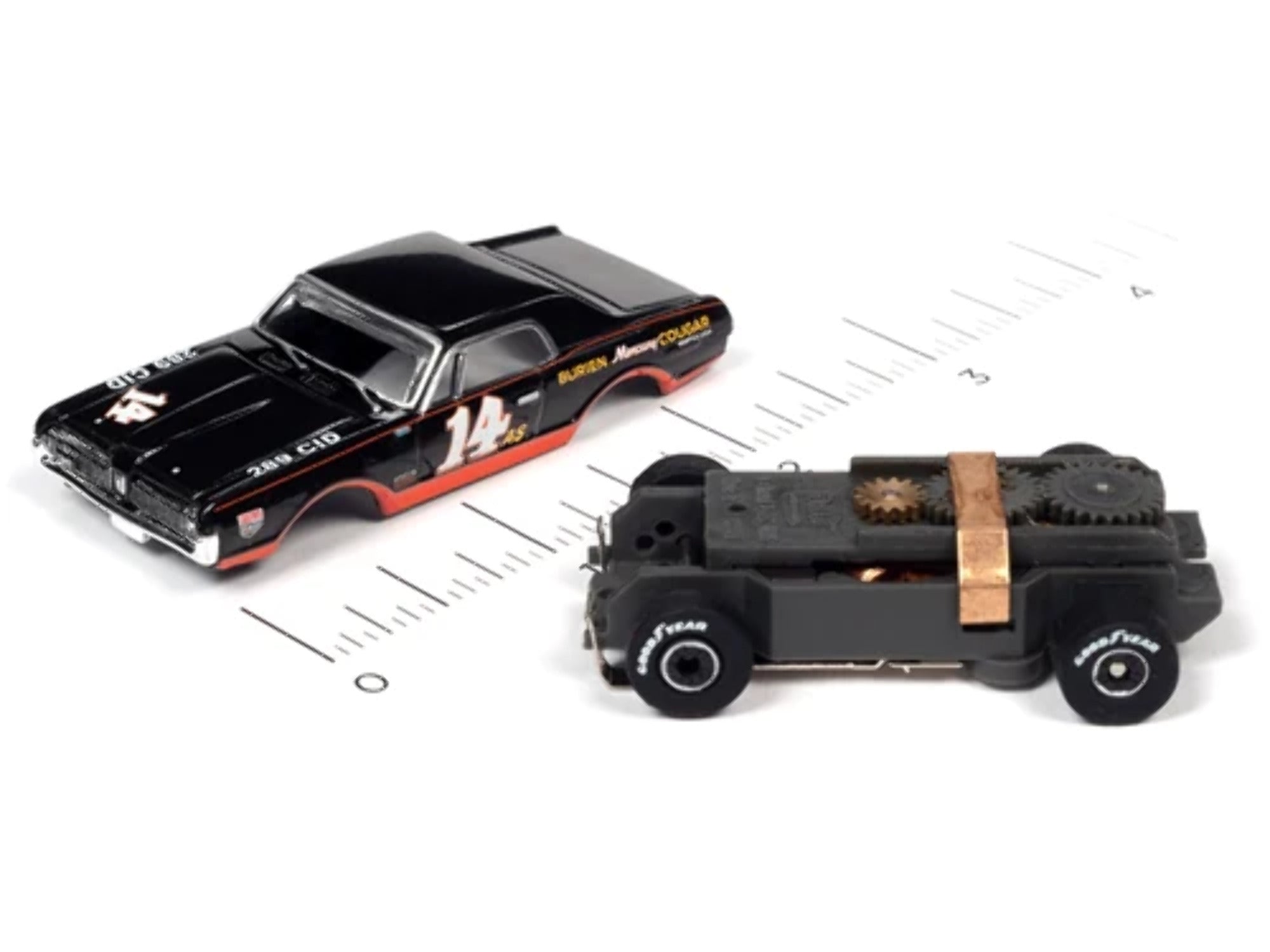 1967 Mercury Cougar HO Scale Slot Car U282