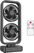 10000mAh Oscillating Cordless Rechargeable Tower Fan Y9396