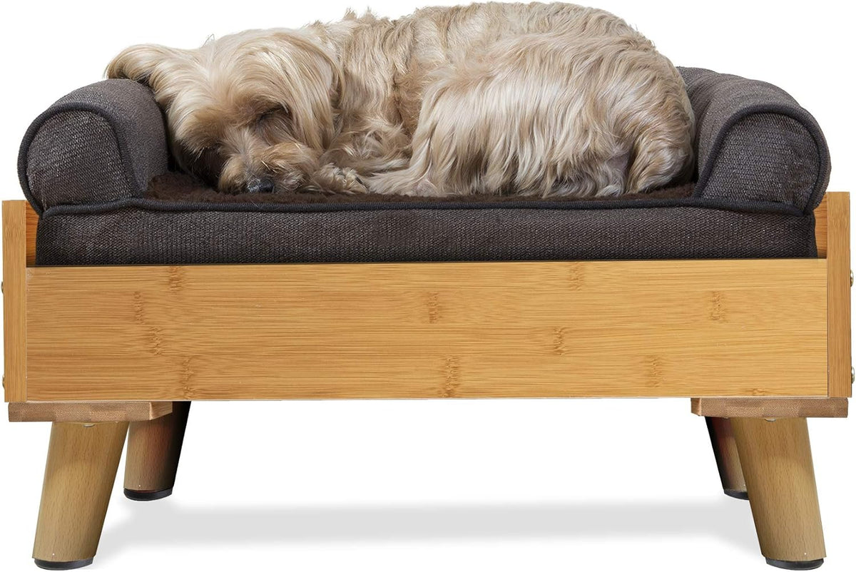 Gray Wash Elevated Dog Bed Frame, Large Pack of 2 E387
