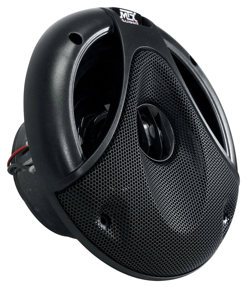 6.5" 150 Watt Silver Marine Boat Wakeboard Tower Speakers M745