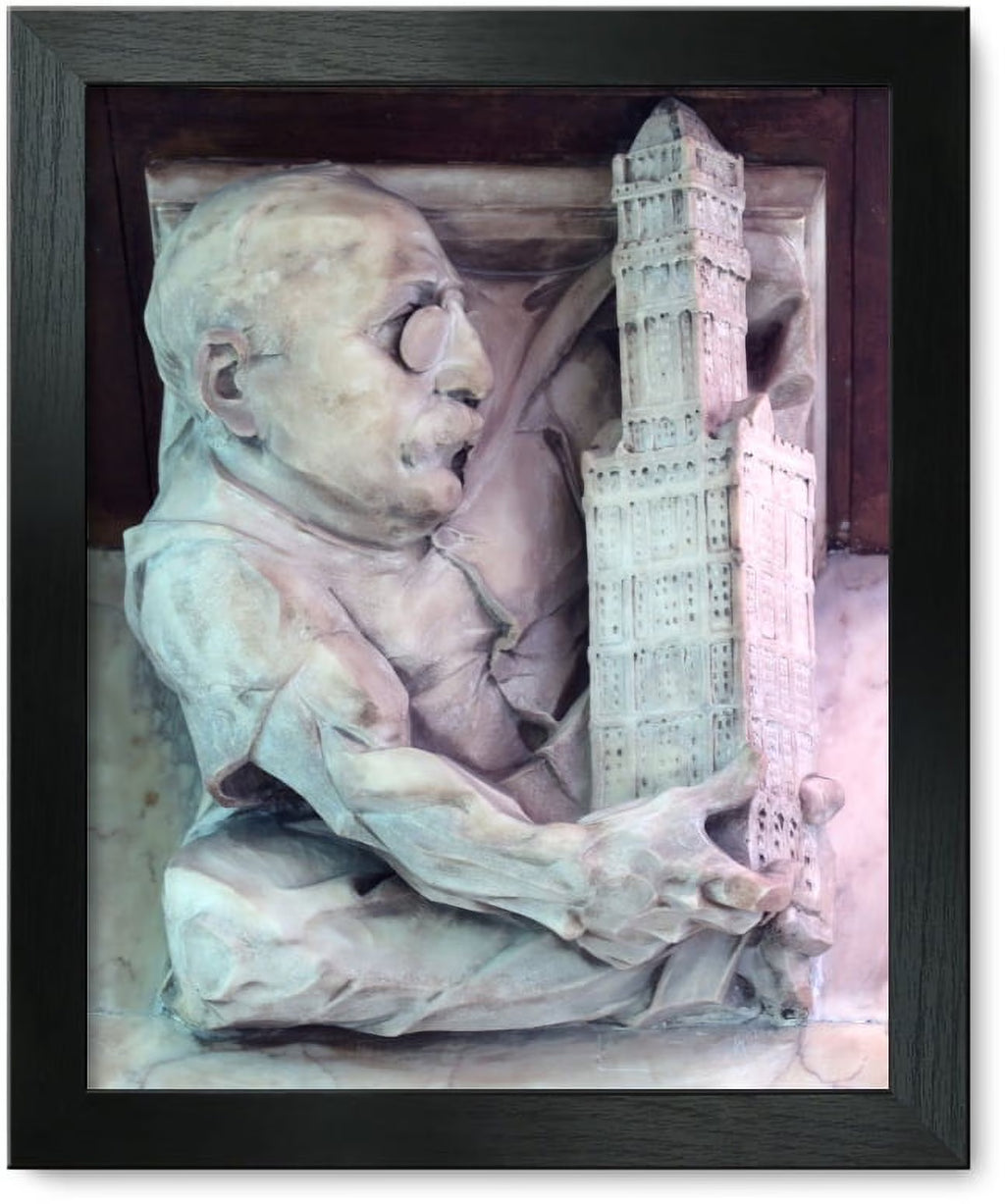 Framed Print: Architectural Details, The Woolworth Building, New York M313762
