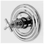 Satin Nickel Thermostatic Trim Plate with Handle K44833