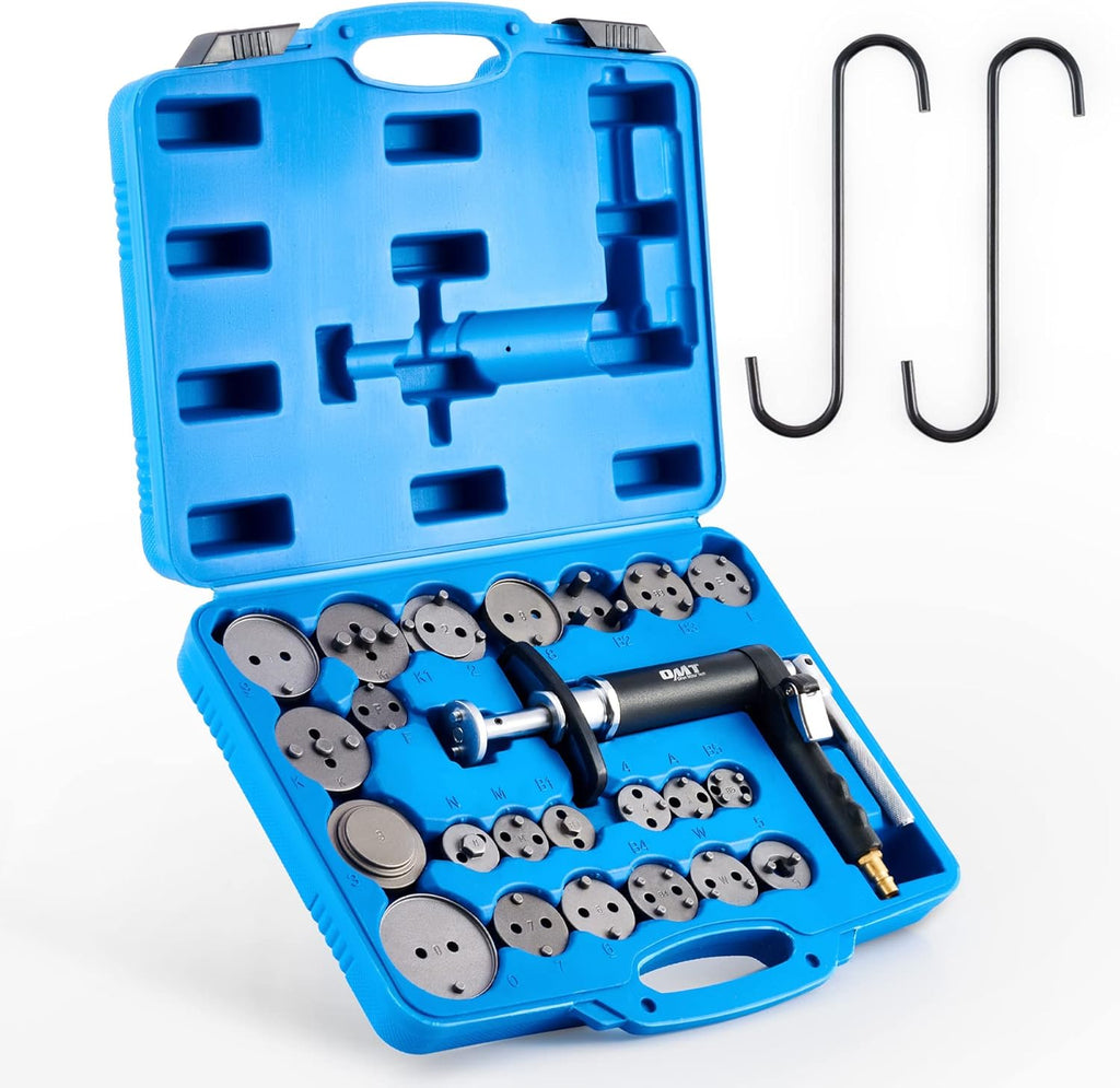 23pc Pneumatic Brake Caliper Compression Tool with 2 Caliper Hangers Z4607