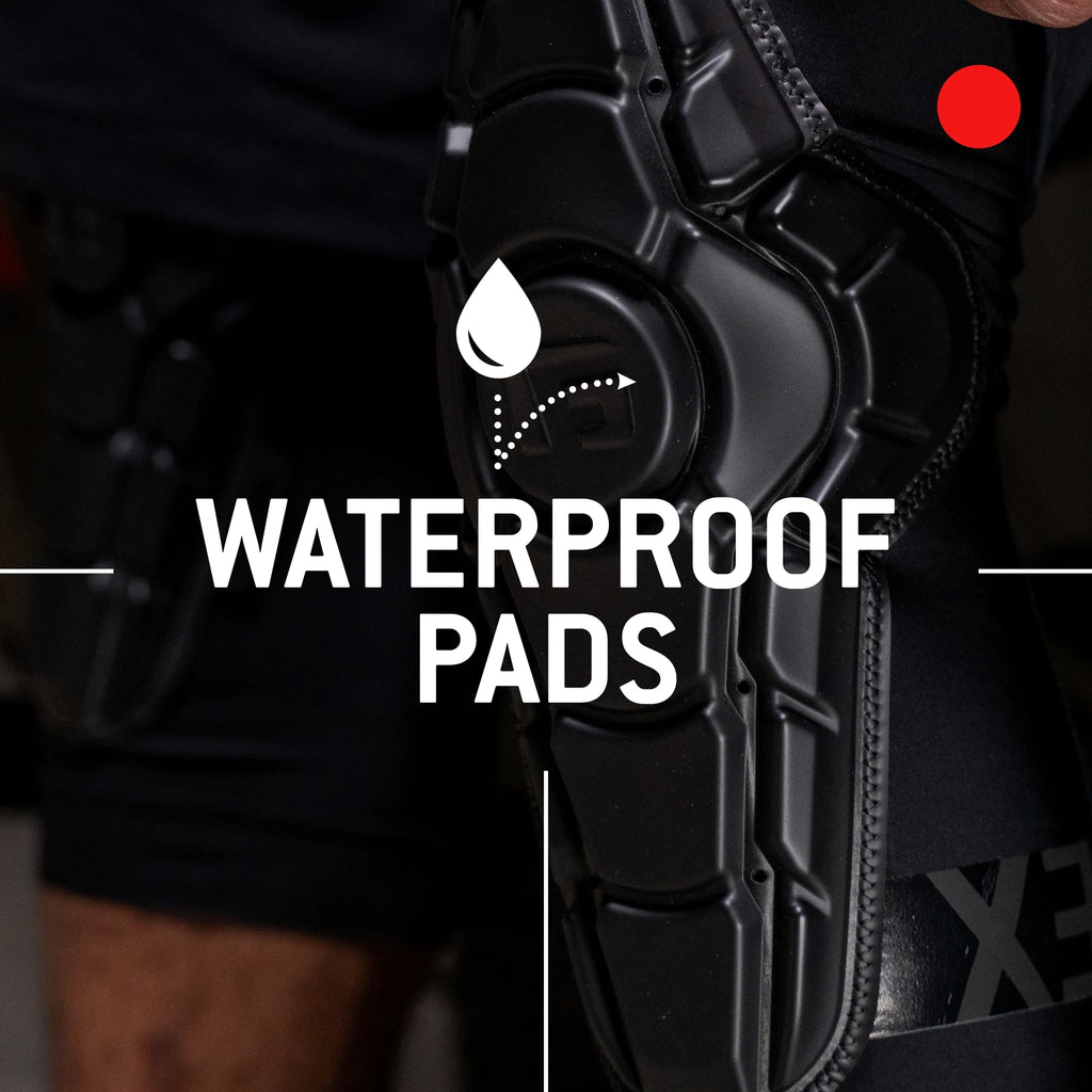 Triple Matte Black Youth S/M Knee Pads Z894