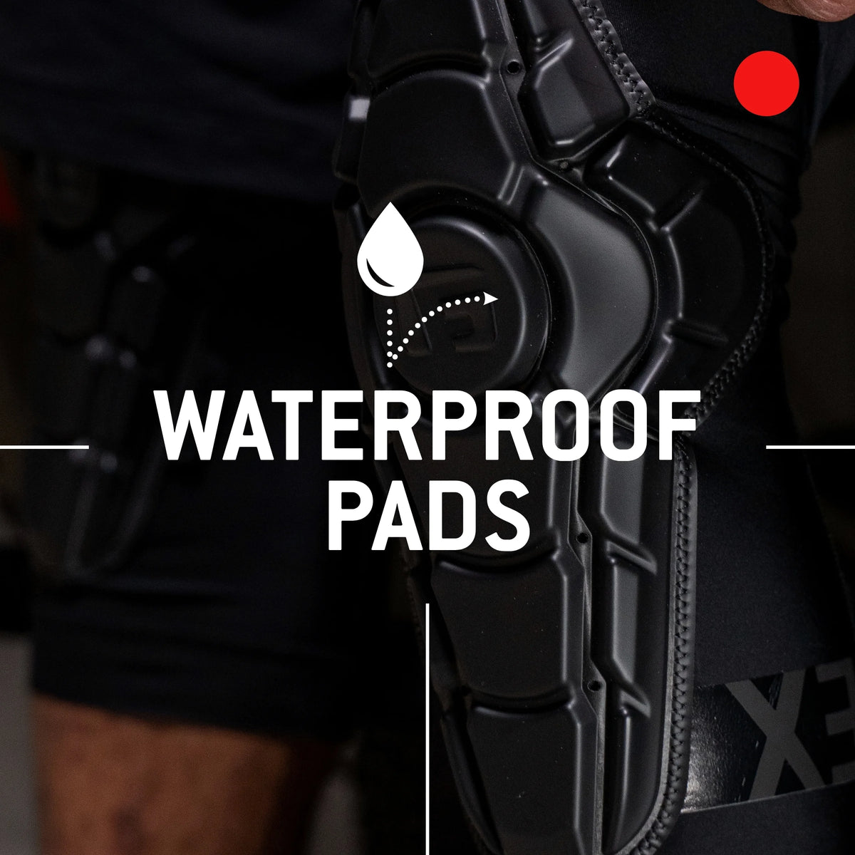 Triple Matte Black Youth S/M Knee Pads Z894