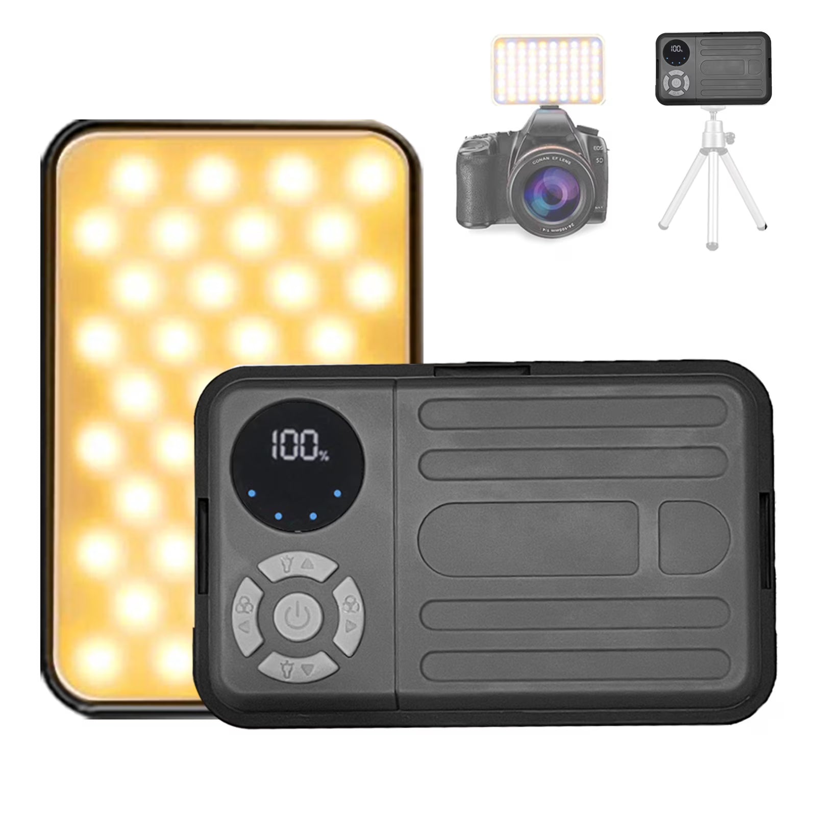 Water-Resistant LED Camping Lantern, 10000mAh USB Rechargeable Tent Light R977