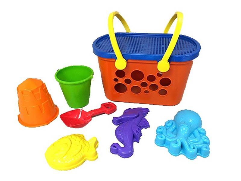 8 Piece Beach Basket Set W982350