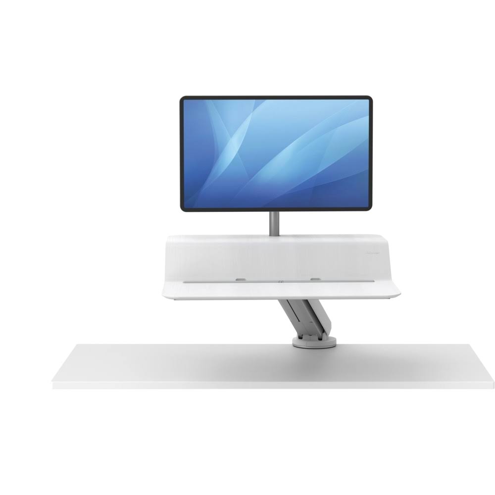 White Sit-Stand Workstation N607044