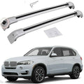 Silver Cross Bar Roof Rack Rail Luggage Carrier G458047