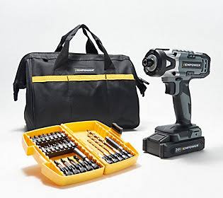 24V Cordless Impact Driver Kit with Battery and Bag, Graphite Gray D936079