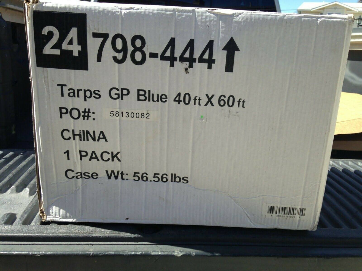 Blue Medium Duty Tarp O968
