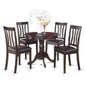 5 Piece Dining Set Cappuccino J277