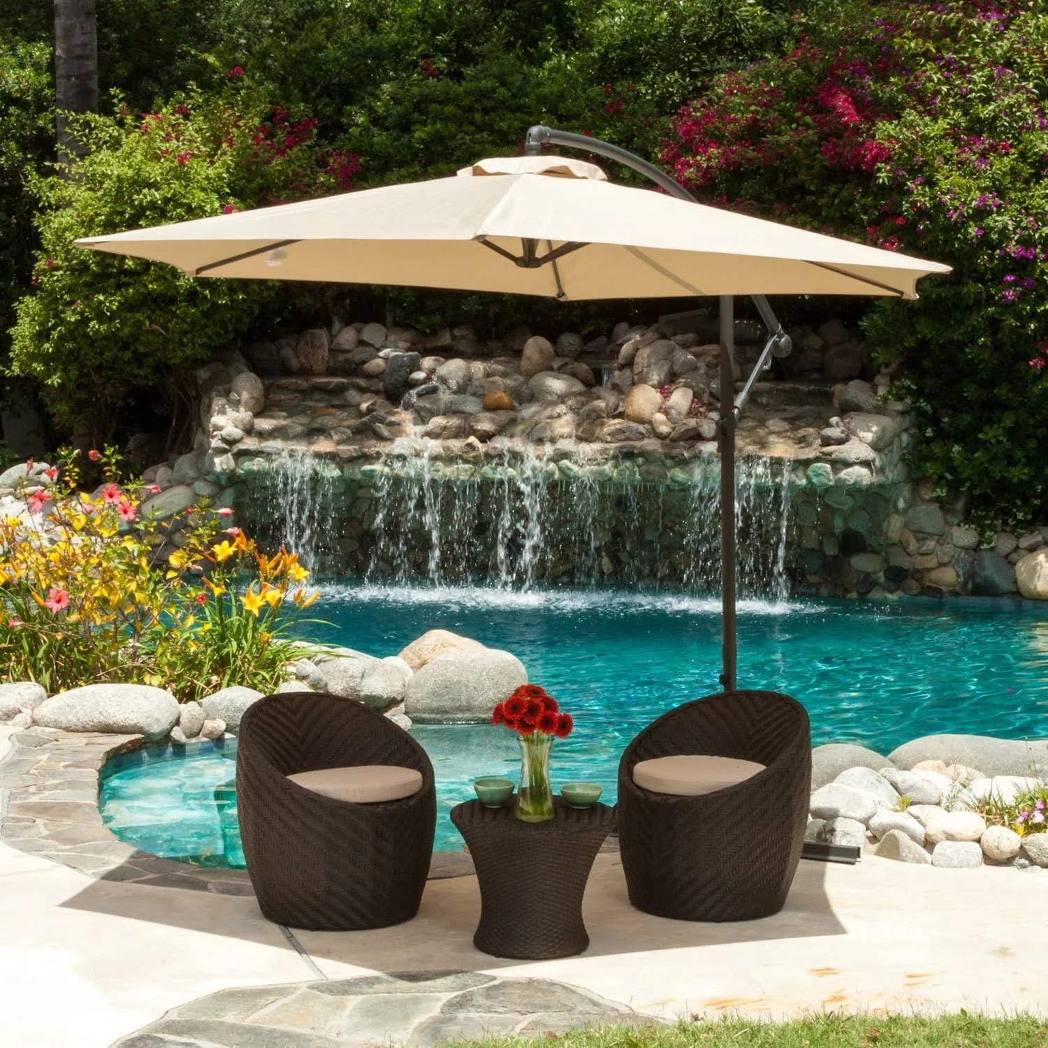 Lavender Blue 10 ft Sun Canopy Y916