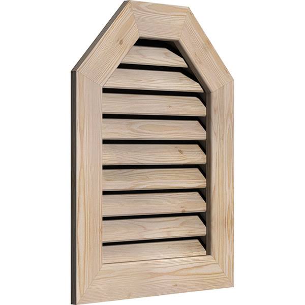 Octagonal Top Gable Vent A744