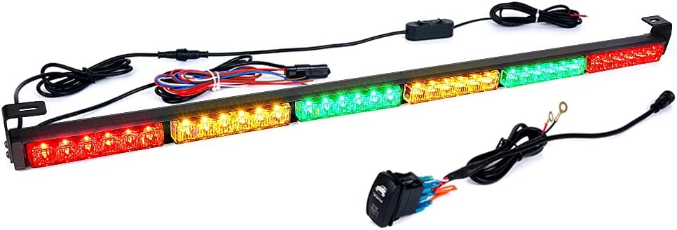 36 Rear LED Chase Light Bars with Strobe Brake Reverse Light U1888