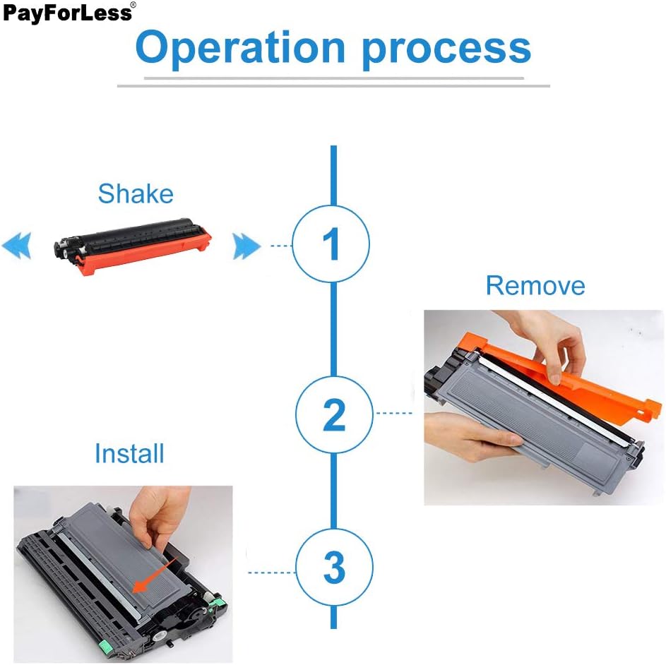 Compatible Toner Cartridge for Lexmark MX310dn MX410de MX510de MX511dte MX610dw MX611de L530