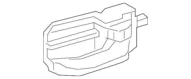 Left Front Exterior Door Handle B752781