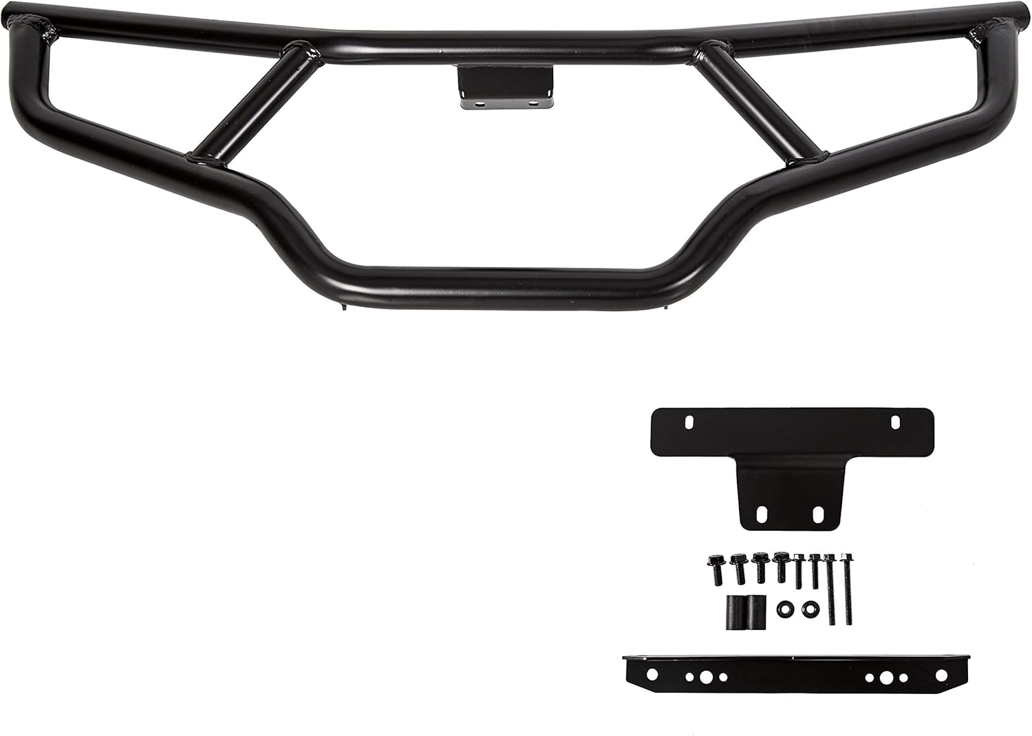 Front Bumper Brush Guard Protector Black Steel P122