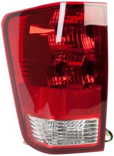 Driver Side Tail Light for Nissan Titan 2004-2015 Pack of 2 E7552