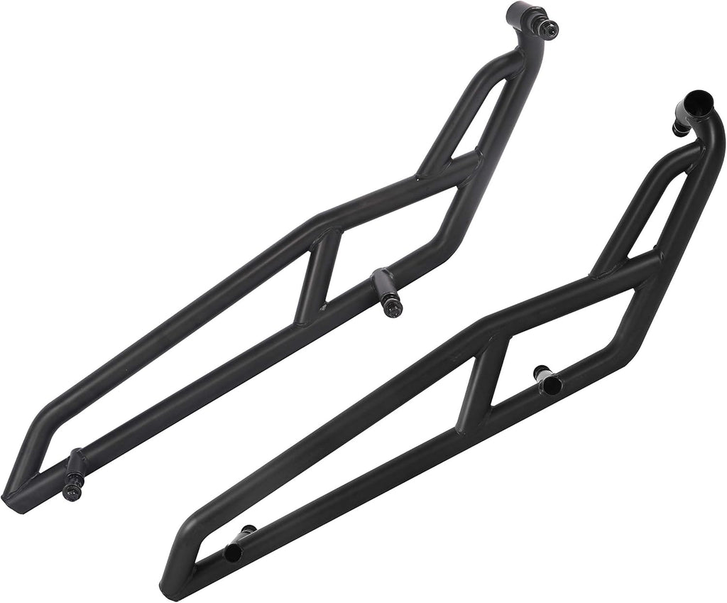 Black Bolt-On Nerf Bars Rock Sliders Brush Guard Tree Kickers for Polaris Pro XP A536588