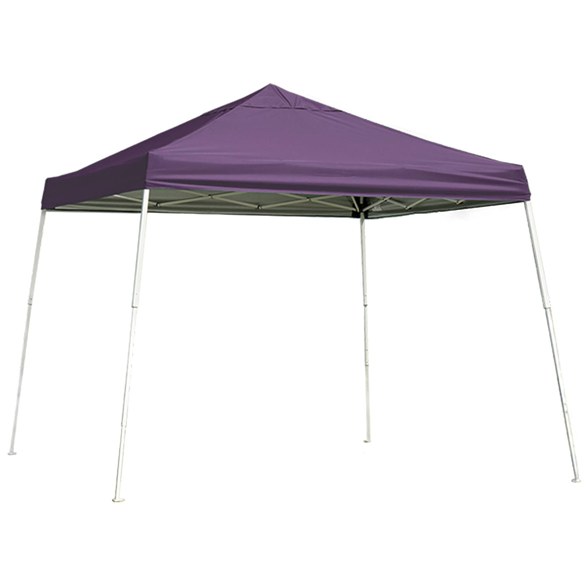 Purple 12 ft. W x 12 ft. D Slant Leg Pop-Up Canopy G834958